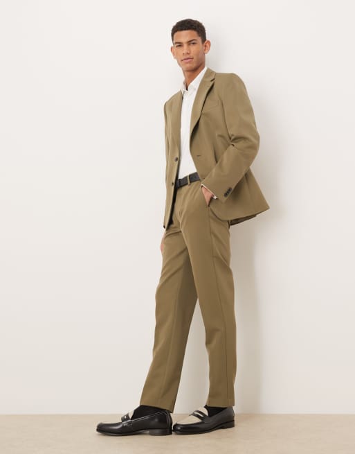 ASOS DESIGN - Veste de costume ajustée - Vert olive, 2 de 5