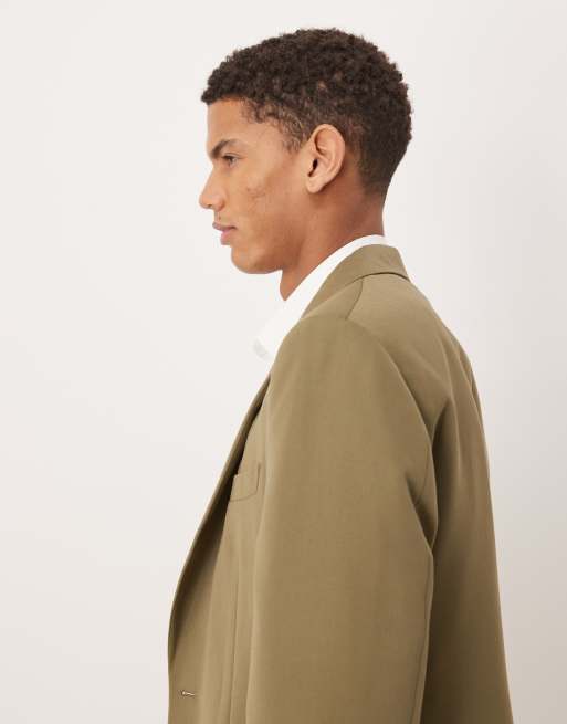 ASOS DESIGN - Veste de costume ajustée - Vert olive, 4 de 5