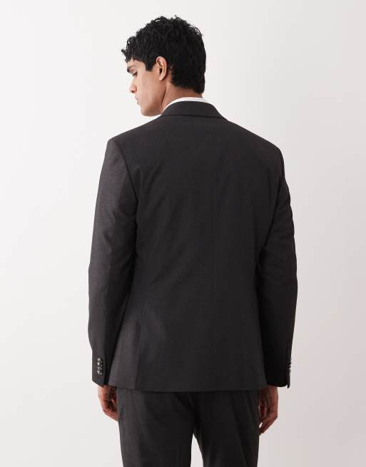 ASOS DESIGN - Veste de costume cintrée - Gris moyen, 3 de 5