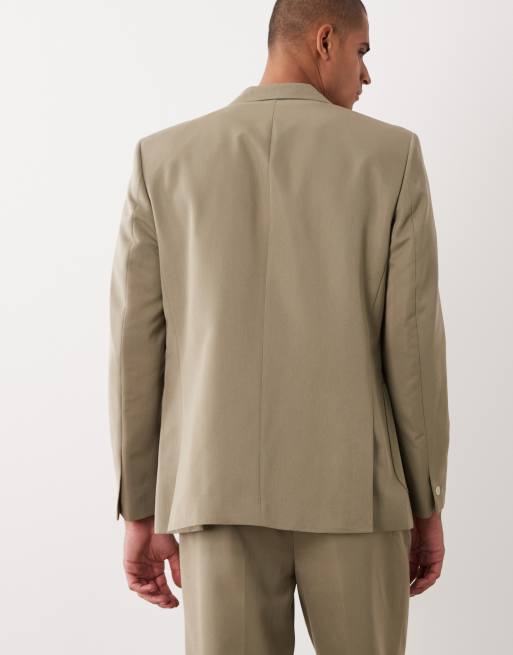 ASOS DESIGN - Veste de costume coupe classique - Kaki, 5 de 5