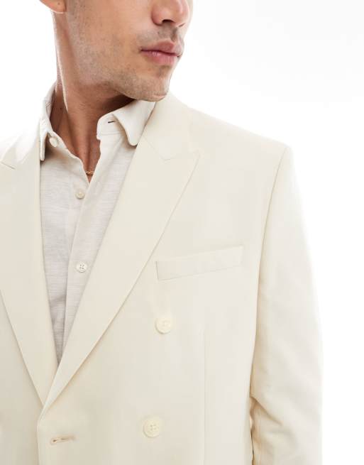 ASOS DESIGN - Veste de costume coupe classique - Taupe, 4 de 5