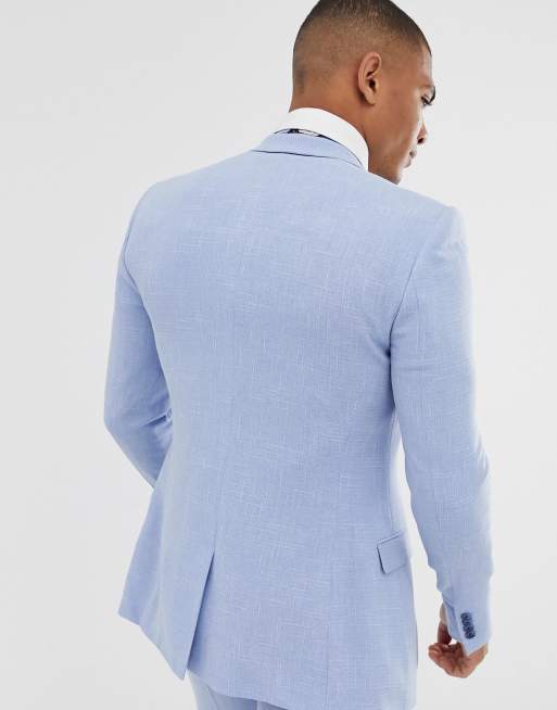 ASOS DESIGN Veste de costume de mariage super ajust e effet