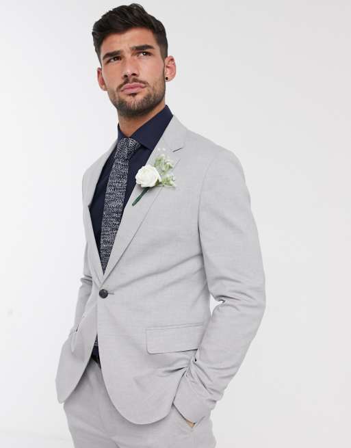 ASOS DESIGN - Costume ajusté - Gris, 2 de 3