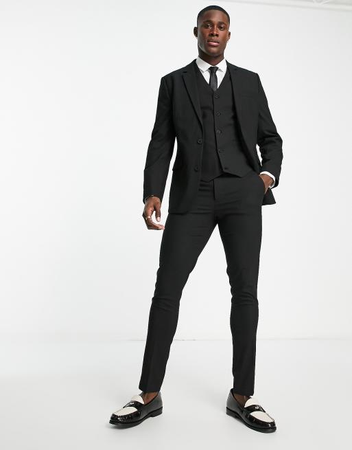 ASOS DESIGN - Veste de costume slim - Noir, 3 de 5