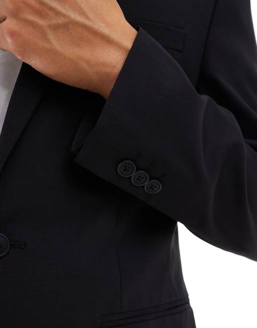 ASOS DESIGN - Veste de costume slim - Noir, 5 de 5
