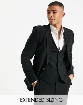 ASOS DESIGN super skinny suit jacket in black - ASOS Price Checker
