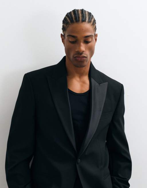 ASOS DESIGN - Veste de smoking ajustée - Noir, 3 de 5