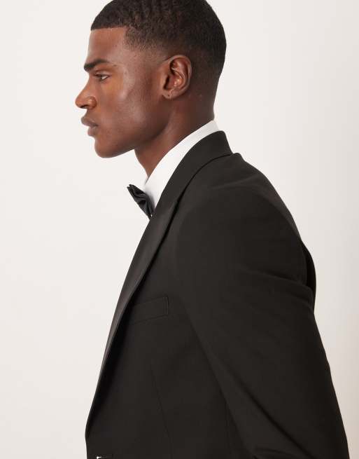 ASOS DESIGN - Veste de smoking ajustée - Noir, 3 de 5