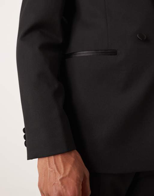 ASOS DESIGN - Veste de smoking standard - Noir, 3 de 5