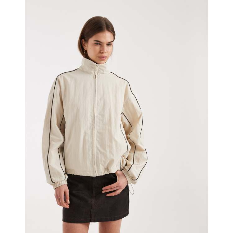 Veste Survêtement Godbody 3XL - Velours Doré Matelassé, Fermeture Zip, Année 2000