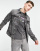ASOS DESIGN - Veste en jean classique - Noir vintage délavé