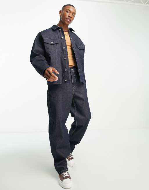 Veste en 2025 jean homme asos