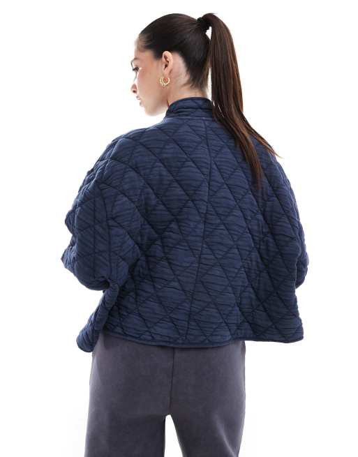 Veste matelassée bleu roi - Vêtements