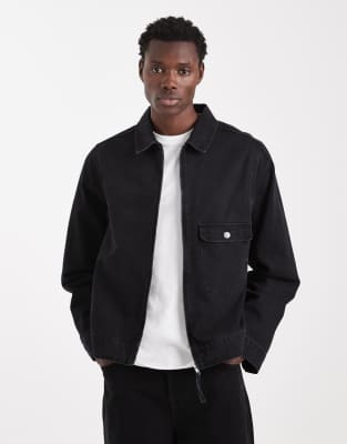 ASOS DESIGN - Veste - Noir