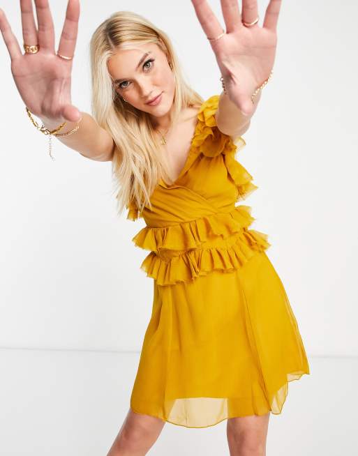 Vestito giallo senape on sale