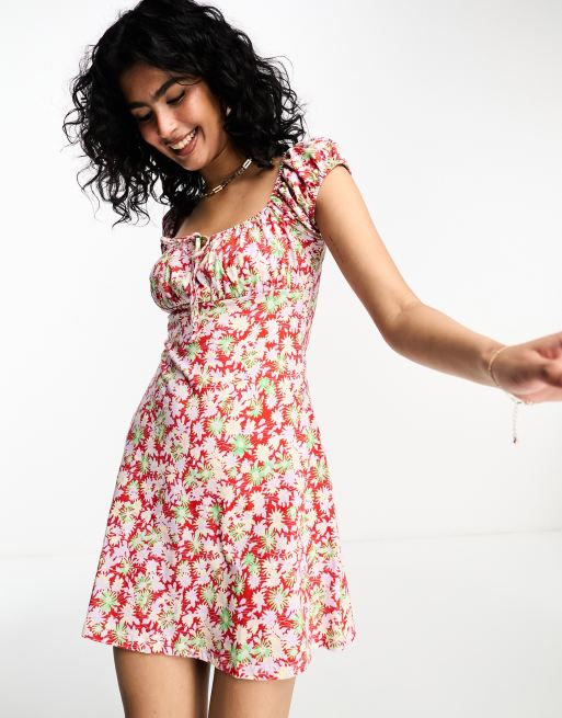 Asos vestiti rossi cheap