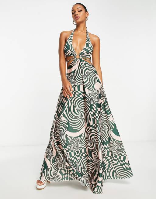 Abito scollo americana asos hotsell