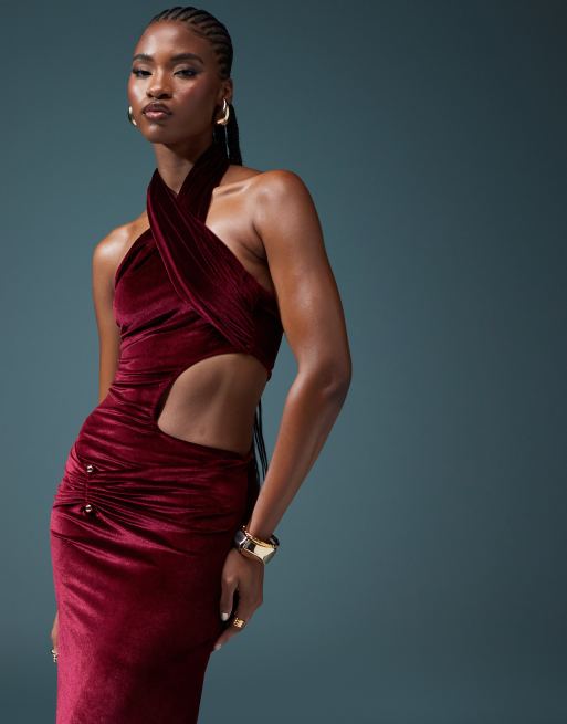 Vestito velluto asos deals