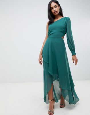 vestito a campana lungo