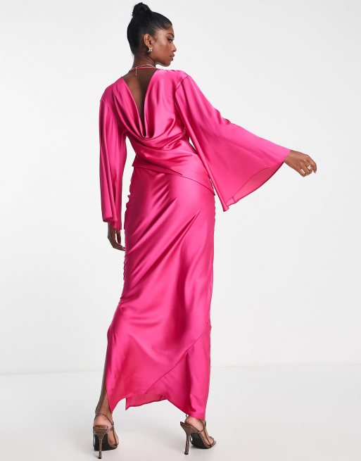 Vestito 2025 fucsia asos