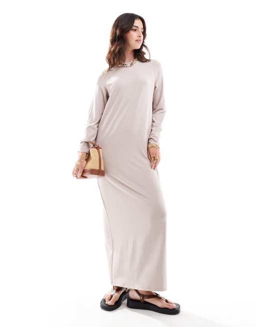 Abito t shirt lungo outlet