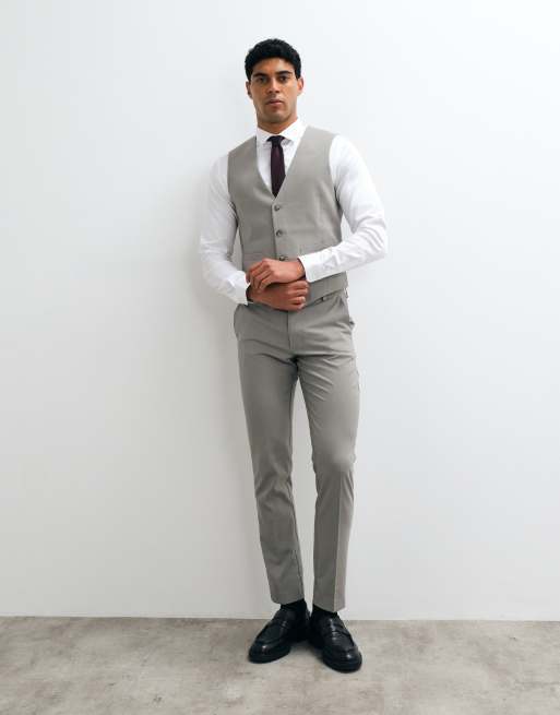 ASOS DESIGN - Veston de costume ajusté - Gris, 2 de 5