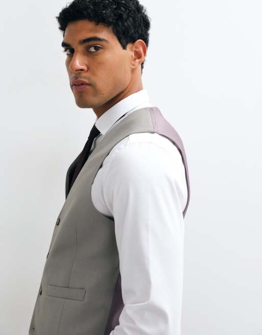 ASOS DESIGN - Veston de costume ajusté - Gris, 3 de 5