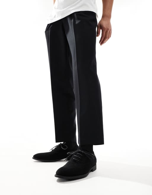 ASOS DESIGN - Veterschoenen in zwart , 4 van 4