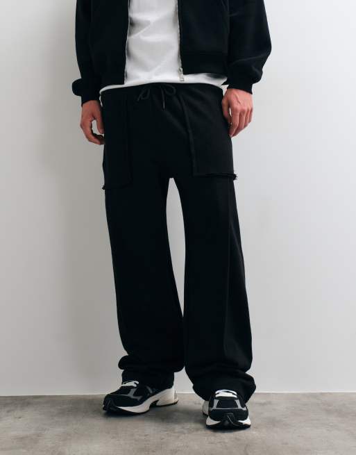ASOS DESIGN vida joggers med cargofickor i svart polybomull, 2 av 5