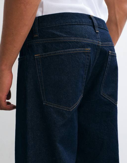 ASOS DESIGN vida utsvängda jeans i indigo, 2 av 5