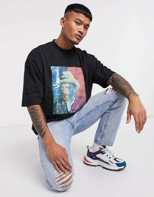 Asos van gogh hot sale t shirt