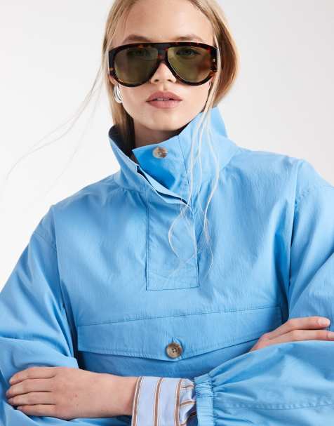 ASOS DESIGN – Vindjacka i poplin med papperskänsla, del av set - view 1