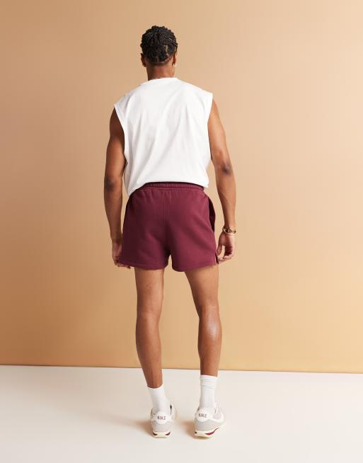 ASOS DESIGN – Vinröda, korta shorts, 4 av 5