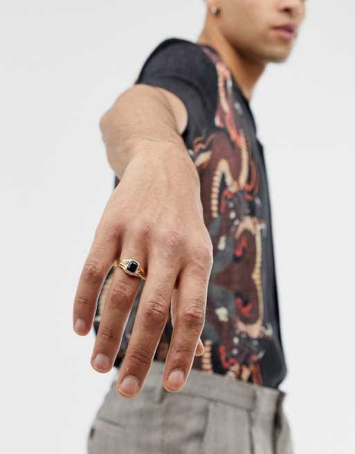 Asos 2024 signet ring