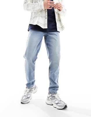 ASOS DESIGN ASOS DESIGN vintage tapered jeans in light wash blue tint