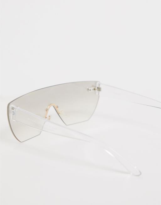 Clear 2025 visor sunglasses