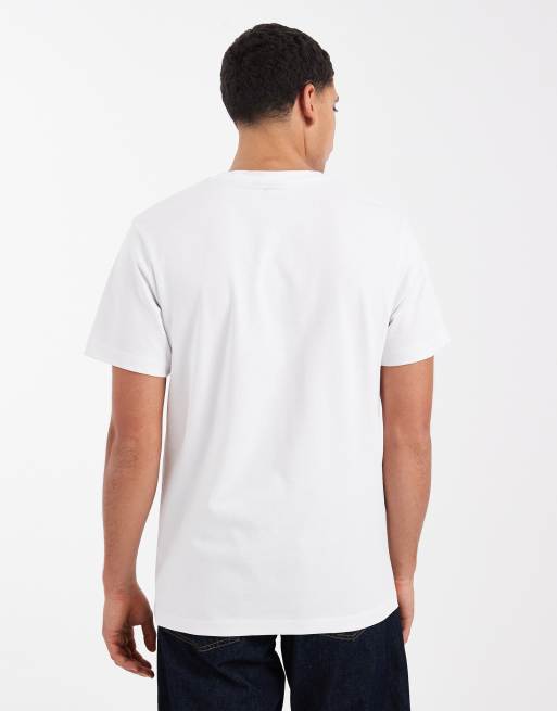 ASOS DESIGN – Vit kraftig t-shirt med rund halsringning  , 3 av 5