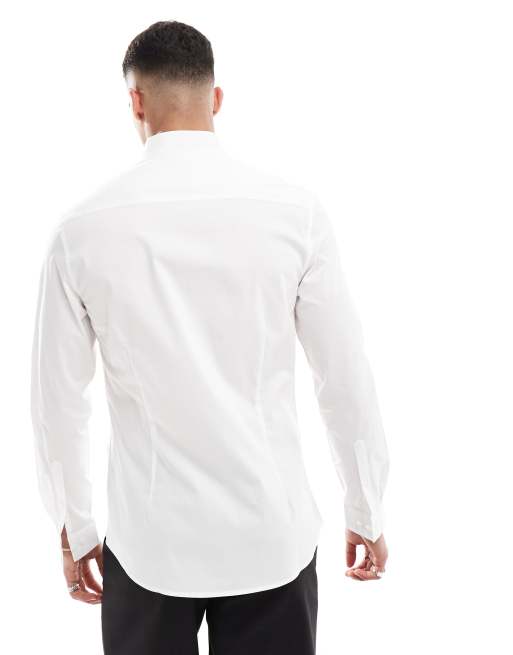 ASOS DESIGN – Vit skjortklänning i regular fit, 4 av 4
