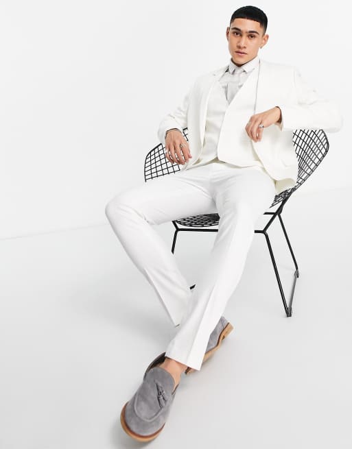 ASOS DESIGN vit smal kavaj, 2 av 4