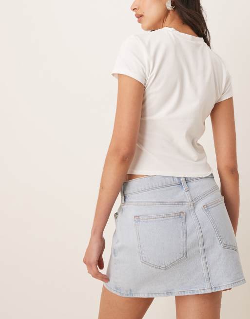 ASOS DESIGN – Vit t-shirt i baby-design med "New York Deli"-tryck, 3 av 4