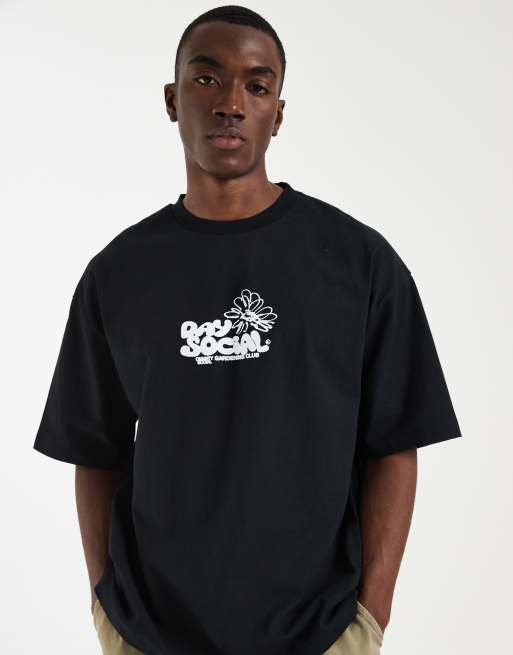 ASOS DESIGN – Vit t-shirt i oversize med blomtryck, 2 av 5