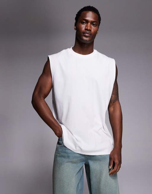 ASOS DESIGN – Vit t-shirt i oversize med gult biltryck, 3 av 5