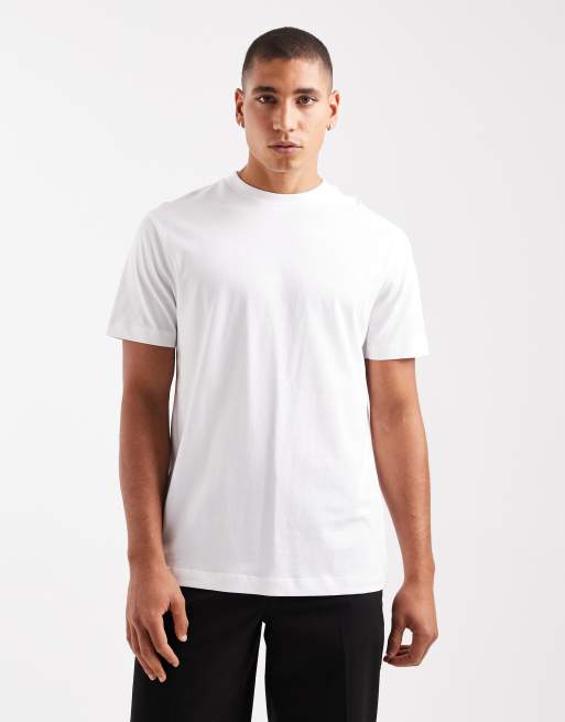 ASOS DESIGN – Vit t-shirt i regular fit med Faint Spirit-tryck, 3 av 5