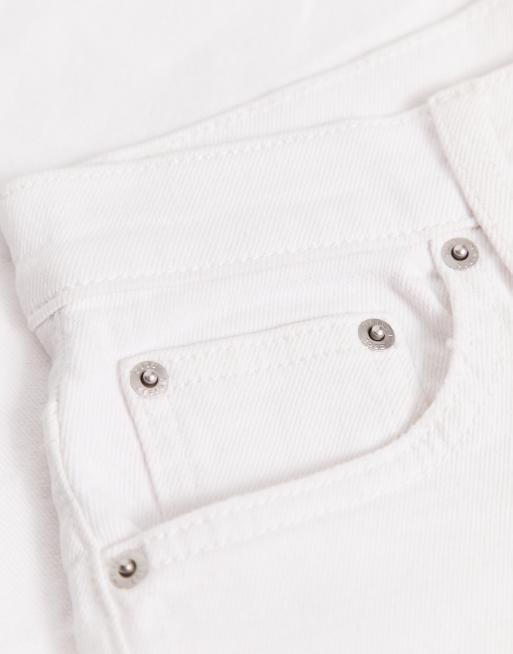ASOS DESIGN – Vita, ankellånga jeans med raka ben och bekväm stretch, 5 av 5