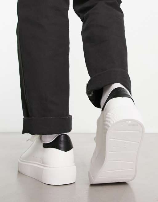 ASOS DESIGN – Vita grova sneakers med snörning, 3 av 4