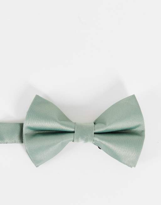 ASOS DESIGN - Vlinderdas in saliegroen