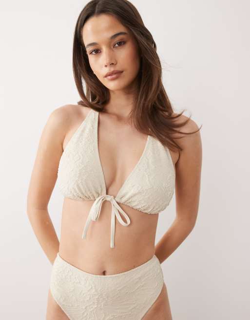 ASOS DESIGN - Cassi - Bikini in champagne, 4 van 6