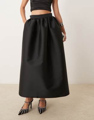 Asos Design Volume Maxi Skirt