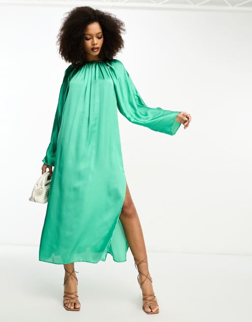 Asos satin clearance kleid