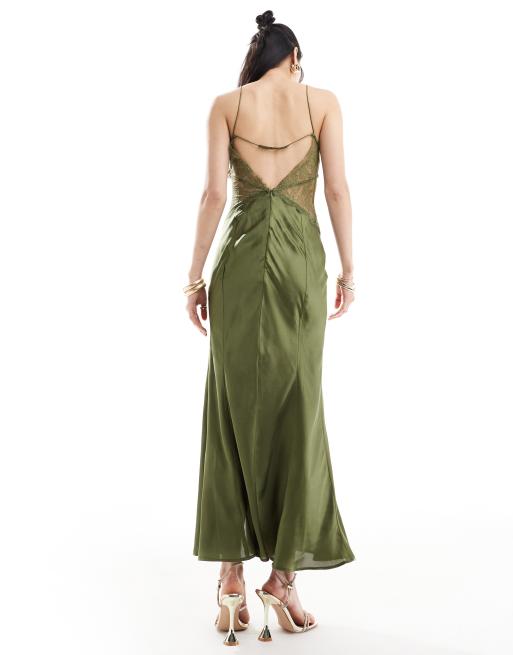 Asos satin kleid sales